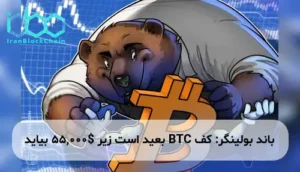 باند بولینگر: کف BTC بعید است زیر $55,000 بیاید