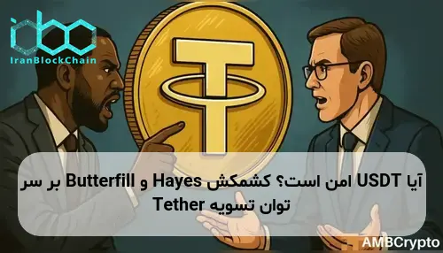 آیا USDT امن است؟ کشمکش Hayes و Butterfill بر سر توان تسویه Tether
