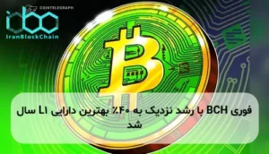 BCH با رشد نزدیک به 40٪ بهترین دارایی L1 سال شد
