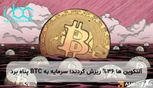 آلتکوین ها 36% ریزش کردند؛ سرمایه به BTC پناه برد
