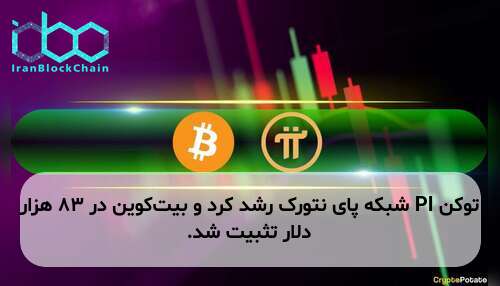 توکن PI شبکه پای نتورک رشد کرد و بیت‌کوین در ۸۳ هزار دلار تثبیت شد.