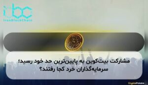 مشارکت بیتکوین به پایینترین حد خود رسید؛ سرمایهگذاران خرد کجا رفتند؟