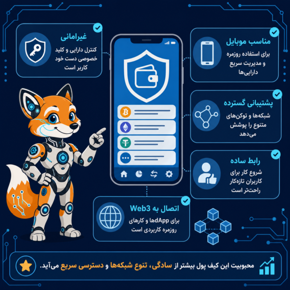 Trust Wallet چیست و چرا این‌قدر محبوب شد؟