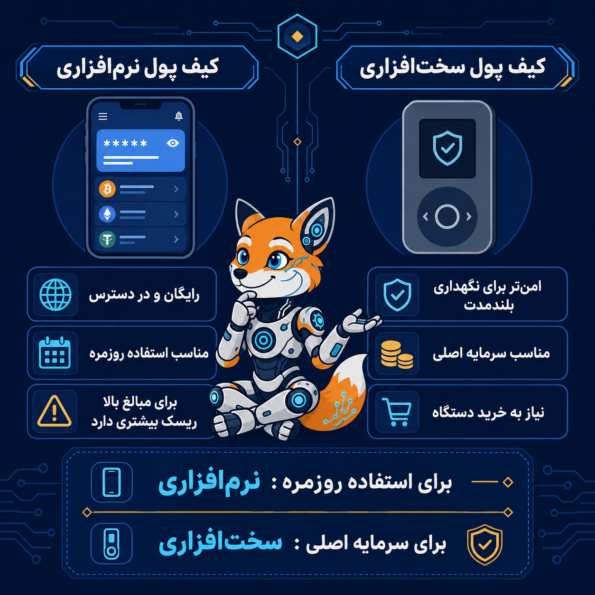 Trust Wallet بهتر است یا کیف پول سخت‌افزاری؟