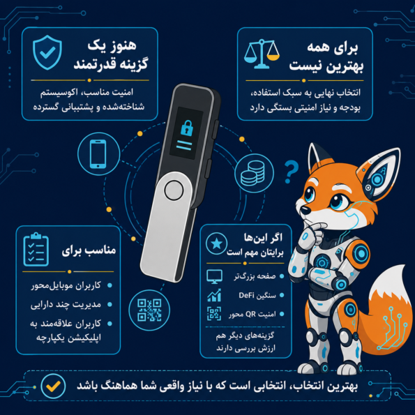  آیا Ledger Nano X هنوز بهترین است؟