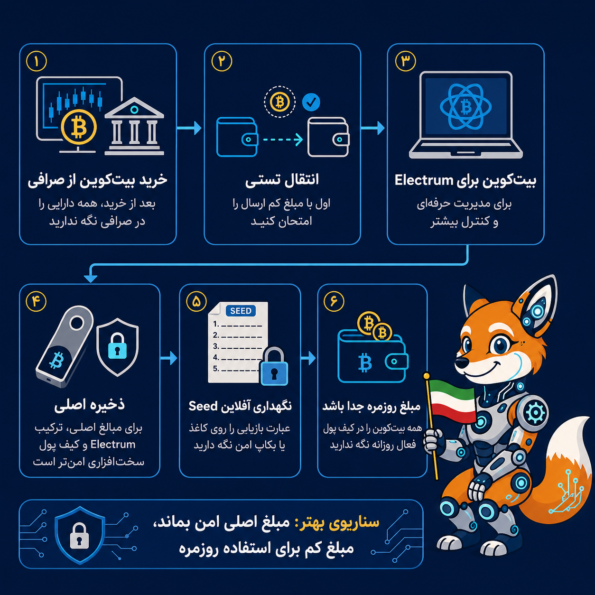 سناریوی واقعی برای کاربر ایرانی