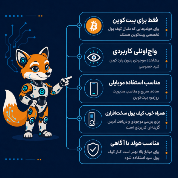 چرا BlueWallet برای هولدرهای بیتکوین جذاب است؟