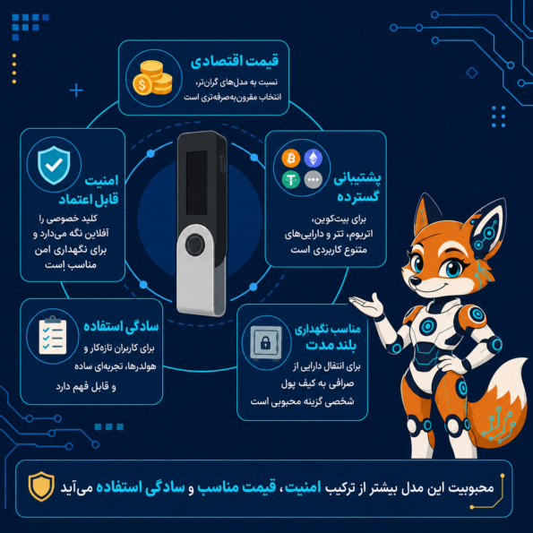 چرا Ledger Nano S Plus محبوب شد؟