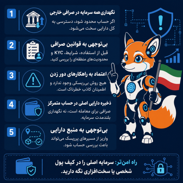 کاربران ایرانی چه اشتباهاتی را نباید انجام دهند؟