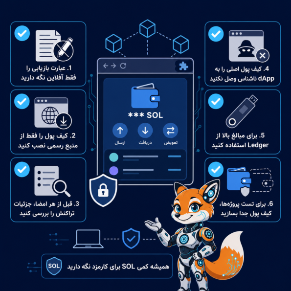 چک‌لیست امنیتی استفاده از Phantom