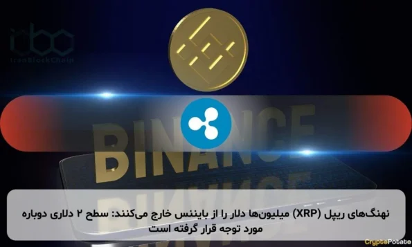 نهنگ‌های ریپل (XRP) میلیون‌ها دلار را از بایننس خارج می‌کنند: سطح ۲ دلاری دوباره مورد توجه قرار گرفته است