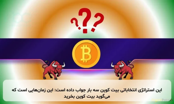 این استراتژی انتخاباتی بیت کوین سه بار جواب داده است: این زمان‌هایی است که می‌گوید بیت کوین بخرید