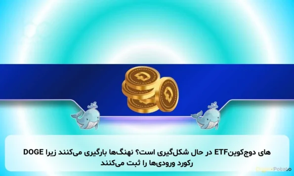 DOGE در حال شکل‌گیری است؟ نهنگ‌ها بارگیری می‌کنند زیرا ETFهای دوج‌کوین رکورد ورودی‌ها را ثبت می‌کنند