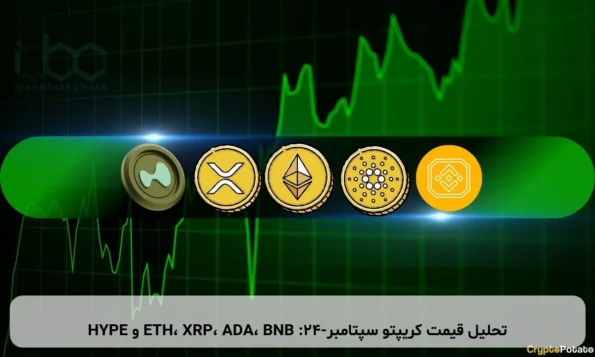 تحلیل قیمت کریپتو سپتامبر-۲۴: ETH، XRP، ADA، BNB و HYPE