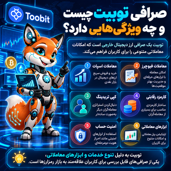 صرافی توبیت چیست و چه ویژگیهایی دارد؟
